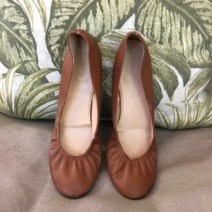 JCREW leather flats